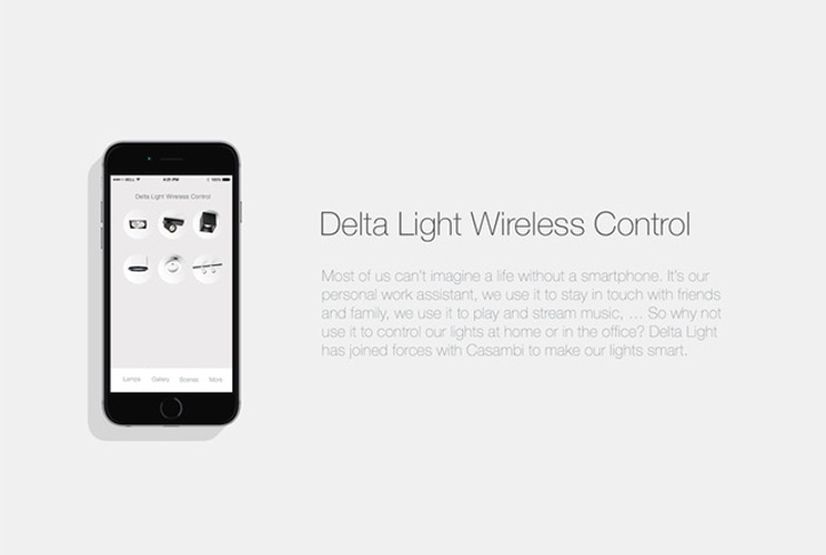 Delta Light, Wireless Control Dimming