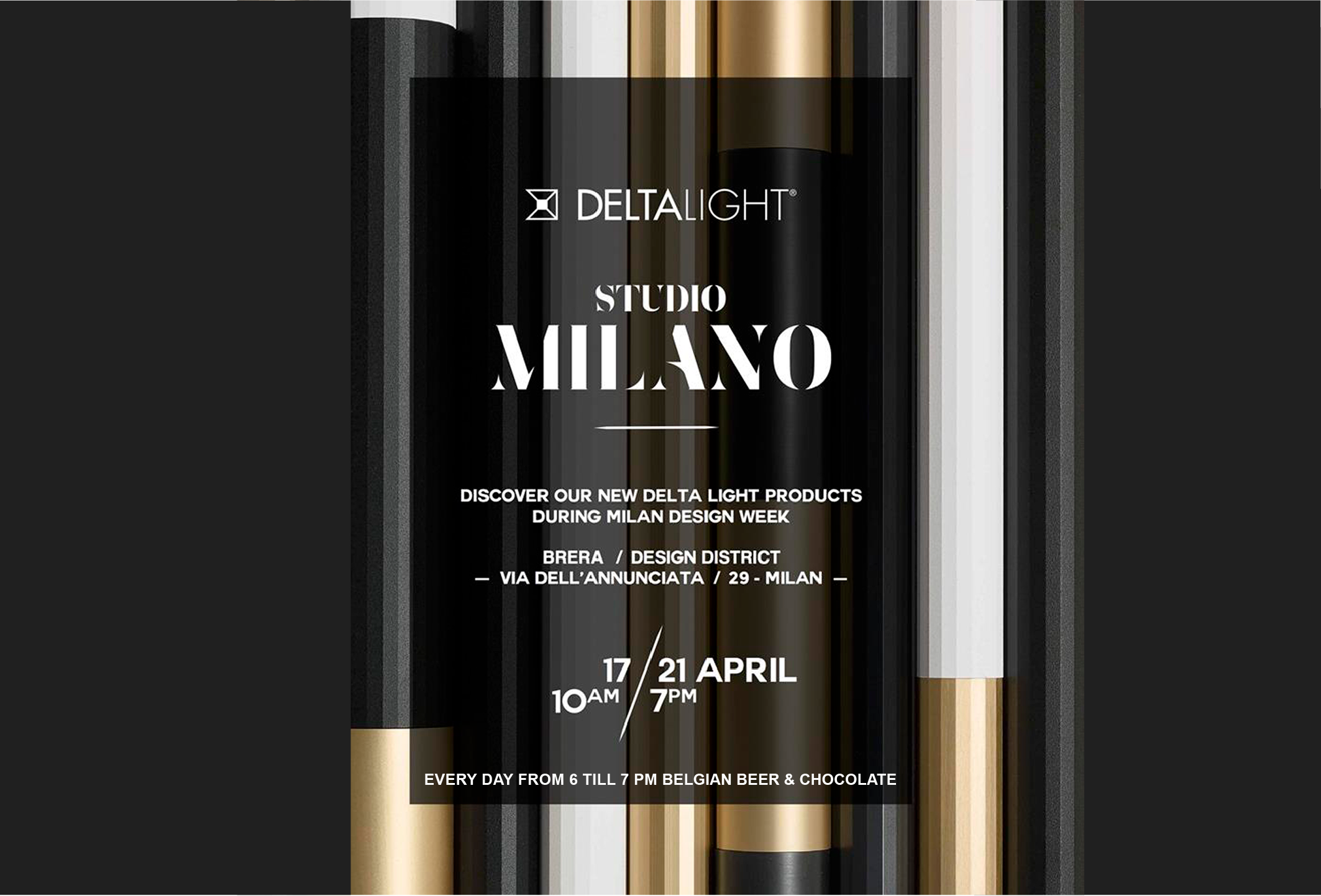 Delta Light vi aspetta alla Milano Design Week