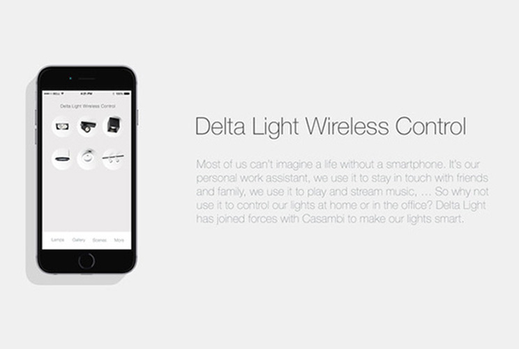 Delta Light, Wireless Control Dimming