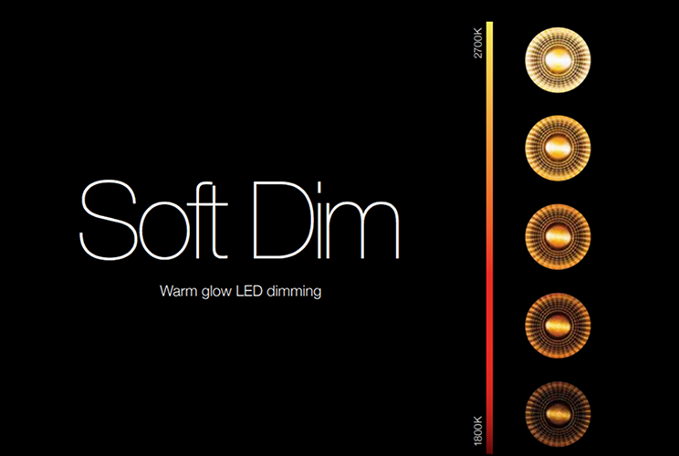 Tecnologia LED Soft Dim Deltalight