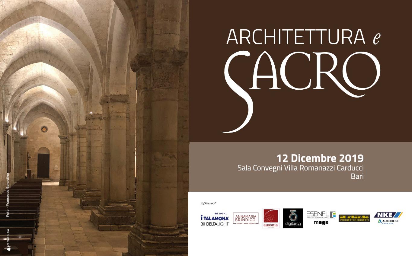 Architettura e Sacro, I Talamona è sponsor del Convegno