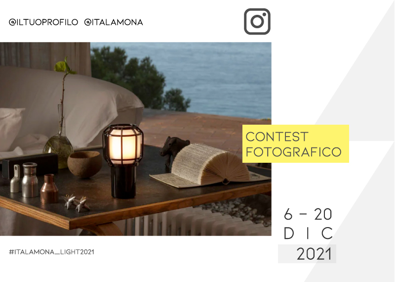 Luce e Design: torna il Contest Fotografico #italamona_light_2021